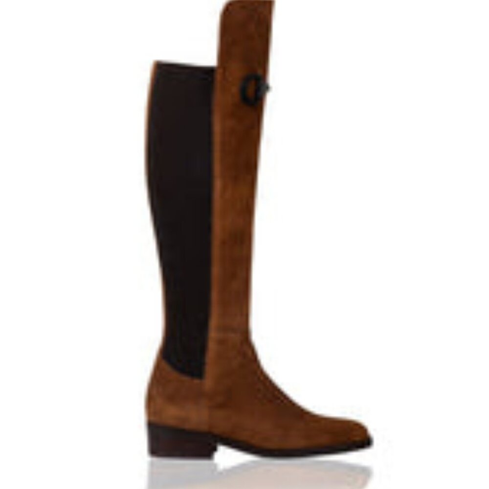 Rönner Horse riding boots - over the knee suede - hand made 9